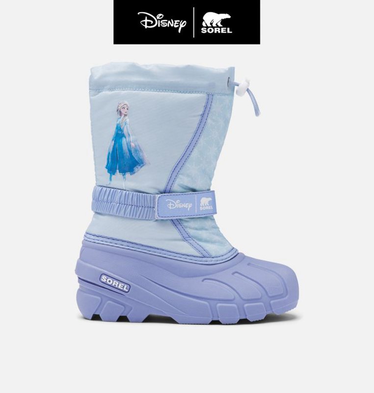 Botas Nieve Sorel Niños - Disney X Youth Flurry™ Frozen 2 –Elsa Edition Azules - 67024-NGMR